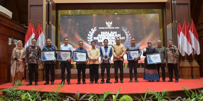 26 SKPA Raih Penghargaan Keterbukaan Informasi Publik 2024